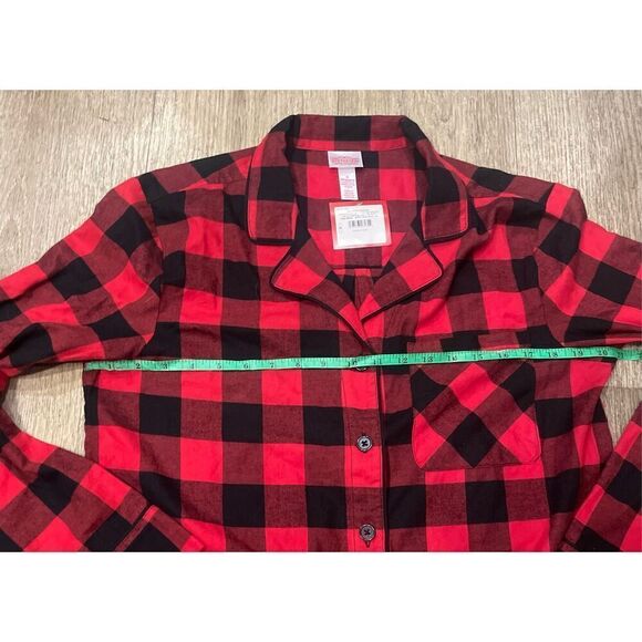 Wondershop at Target Sleep Red Black Flannel Top Small New - Picture 4 of 6